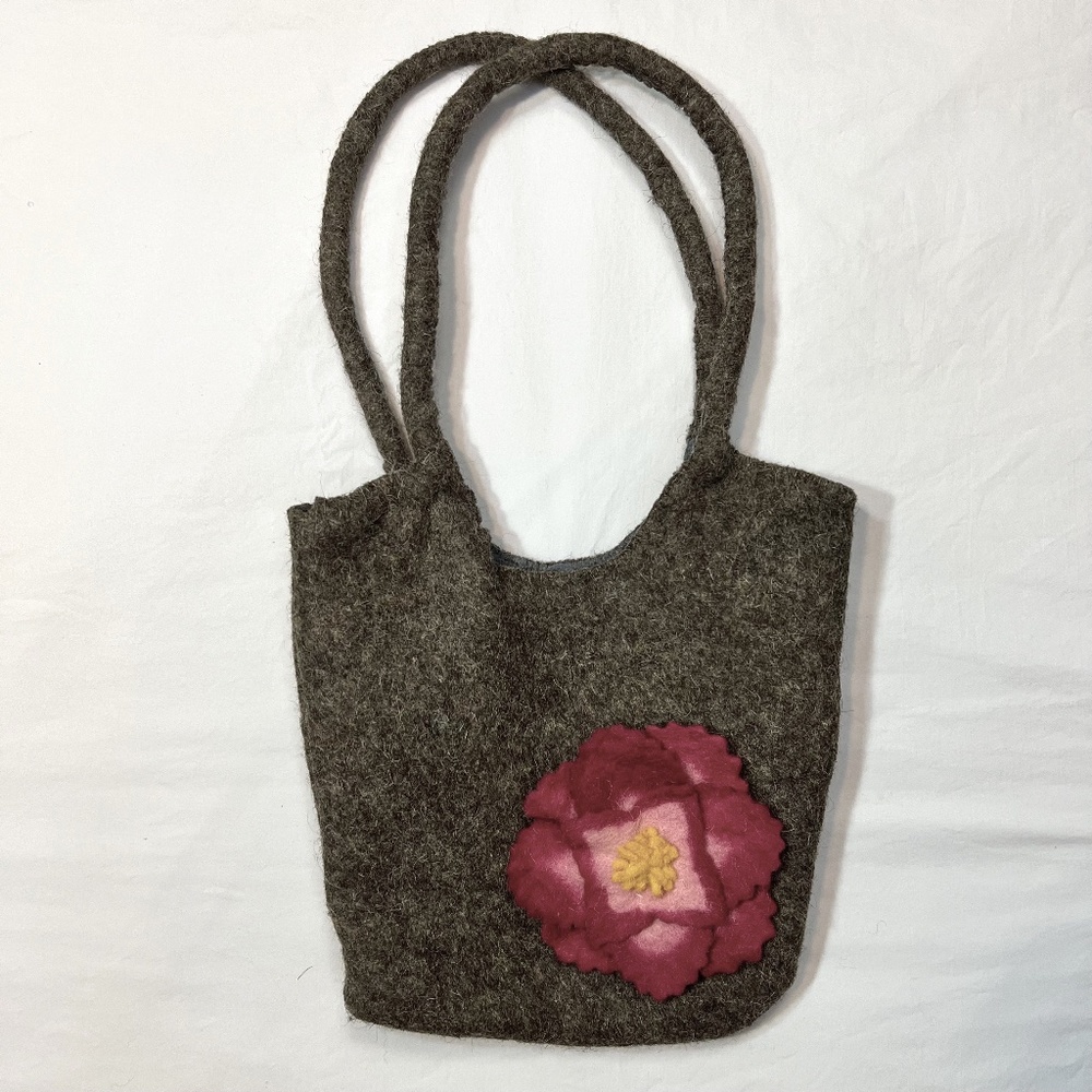 Hand Crafted Felt Purse